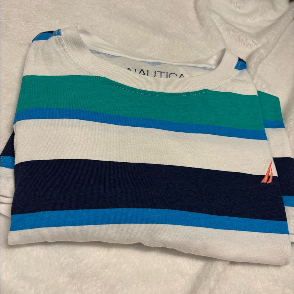 Nautica Multicolor Striped Tee